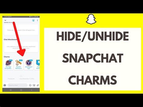 Simply tap on the “Settings” icon located in the top right corner of your <b>Snapchat</b> app, and then scroll down until you see “Account Options. . How to unhide messages on snapchat